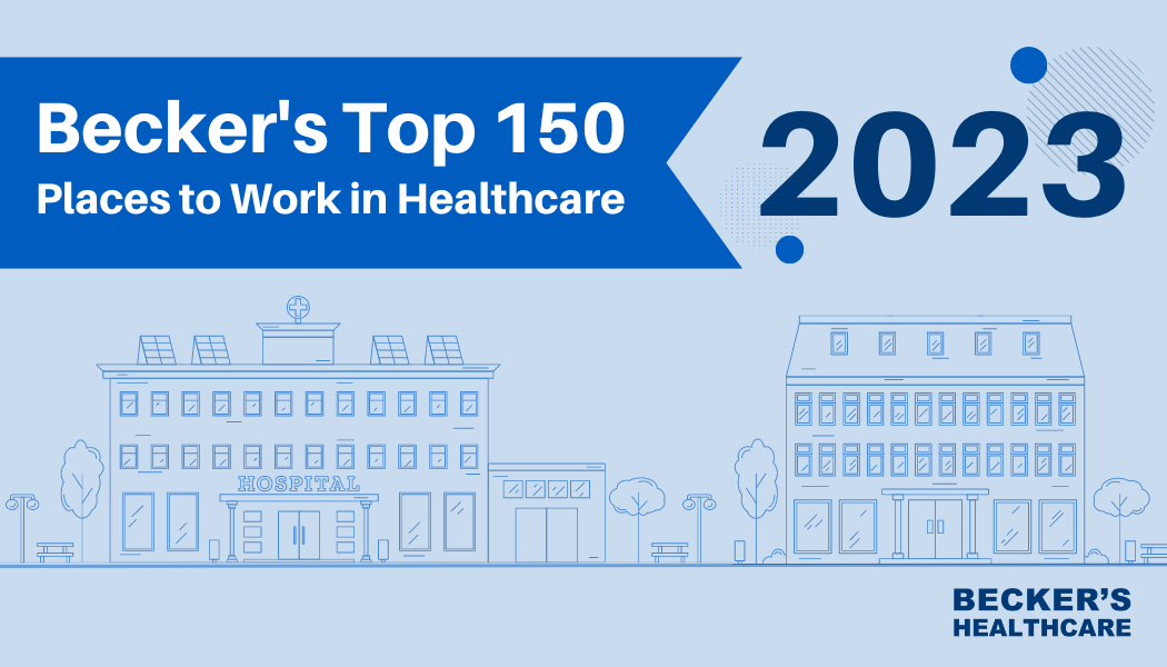 2023 top places to work in healthcare logo