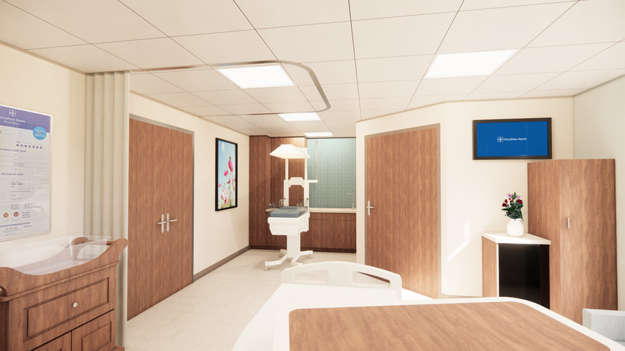 GRMC Labor Delivery and Postpartum  Baby View