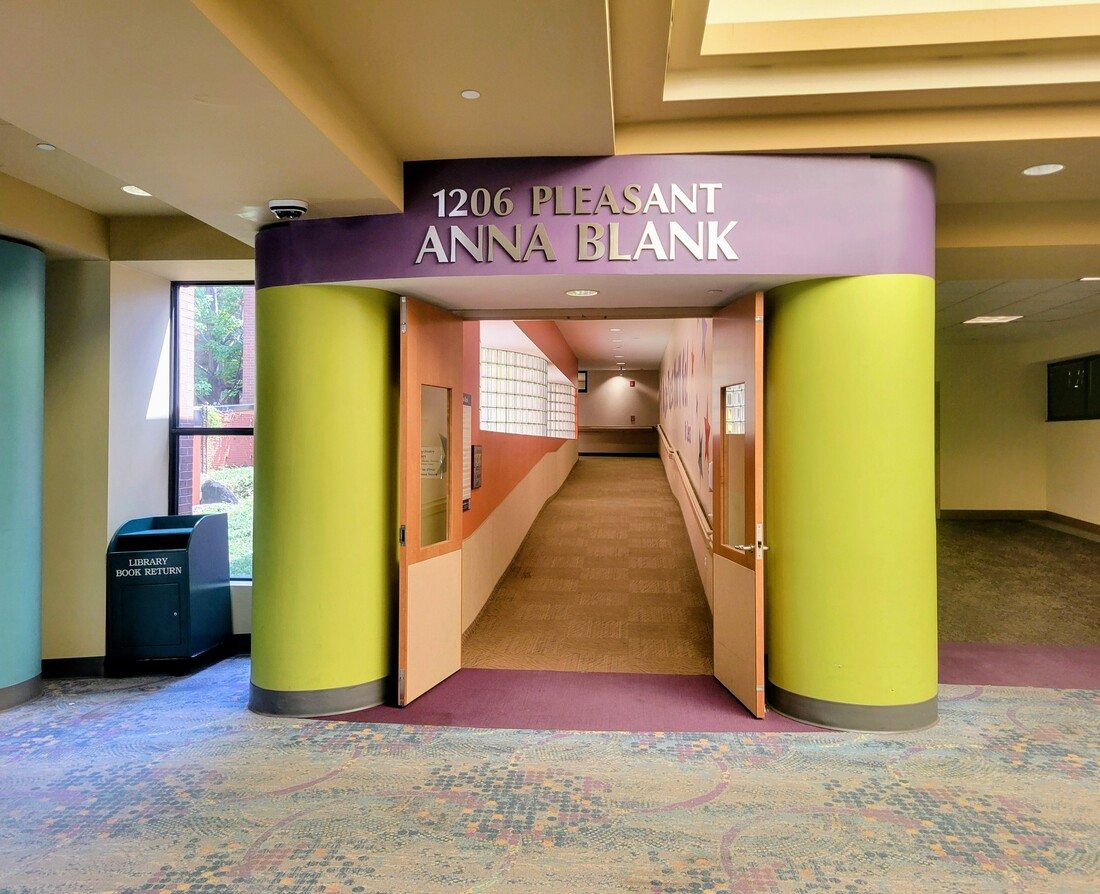 Anna Blank entrance signage.jpg