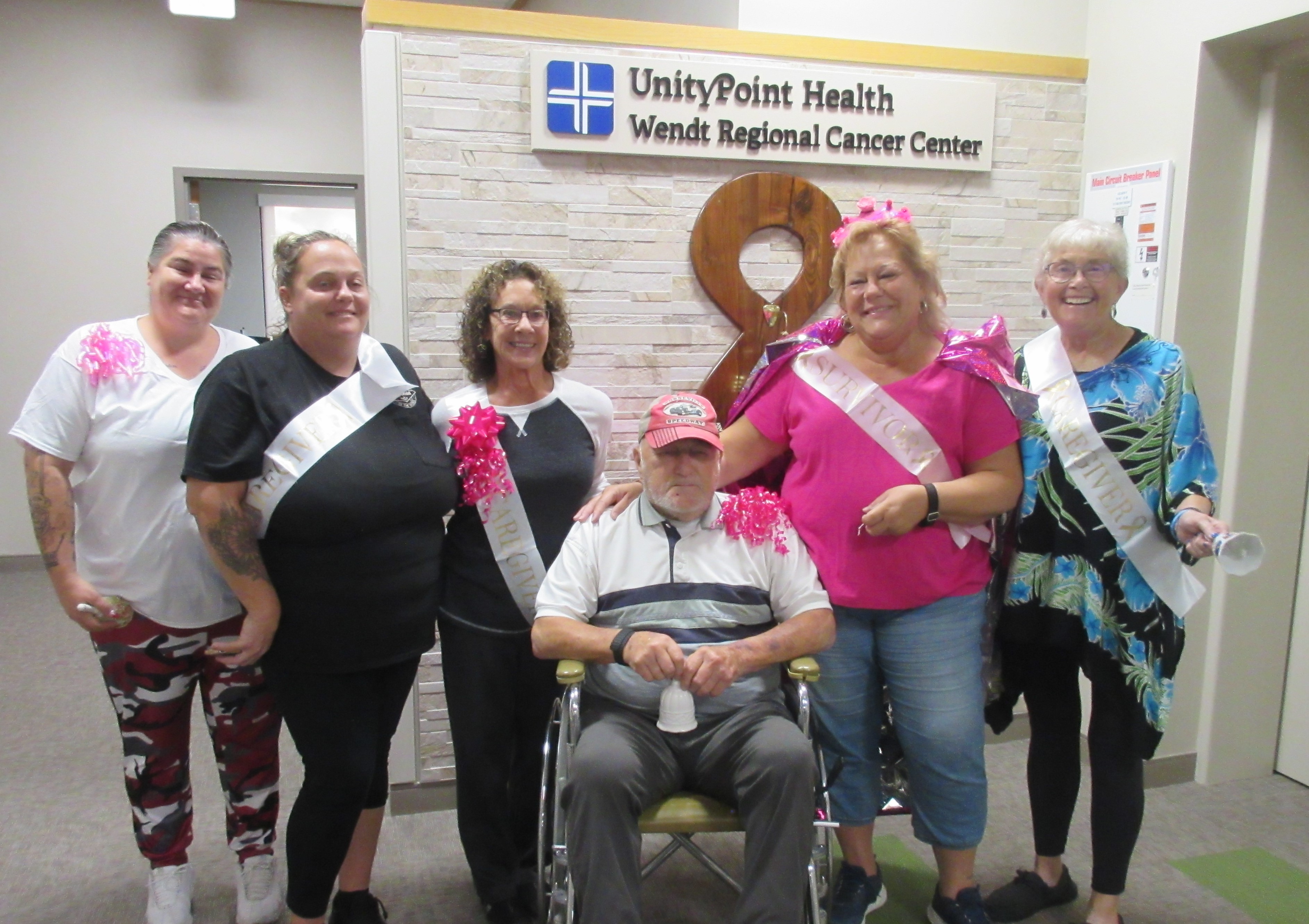 Teri with support group cancer journey