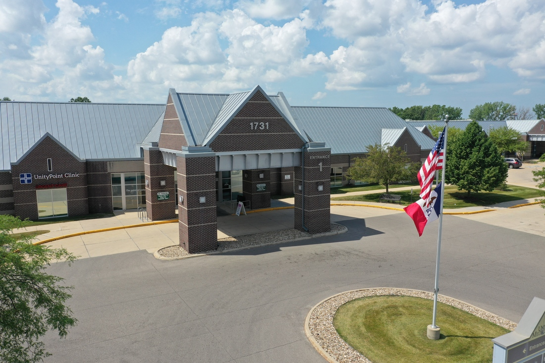 UnityPoint Clinic Palliative Care - Waterloo building exterior
