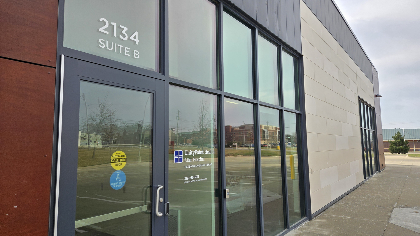 UnityPoint Health - Allen Hospital Cardiac & Pulmonary Rehabilitation exterior building