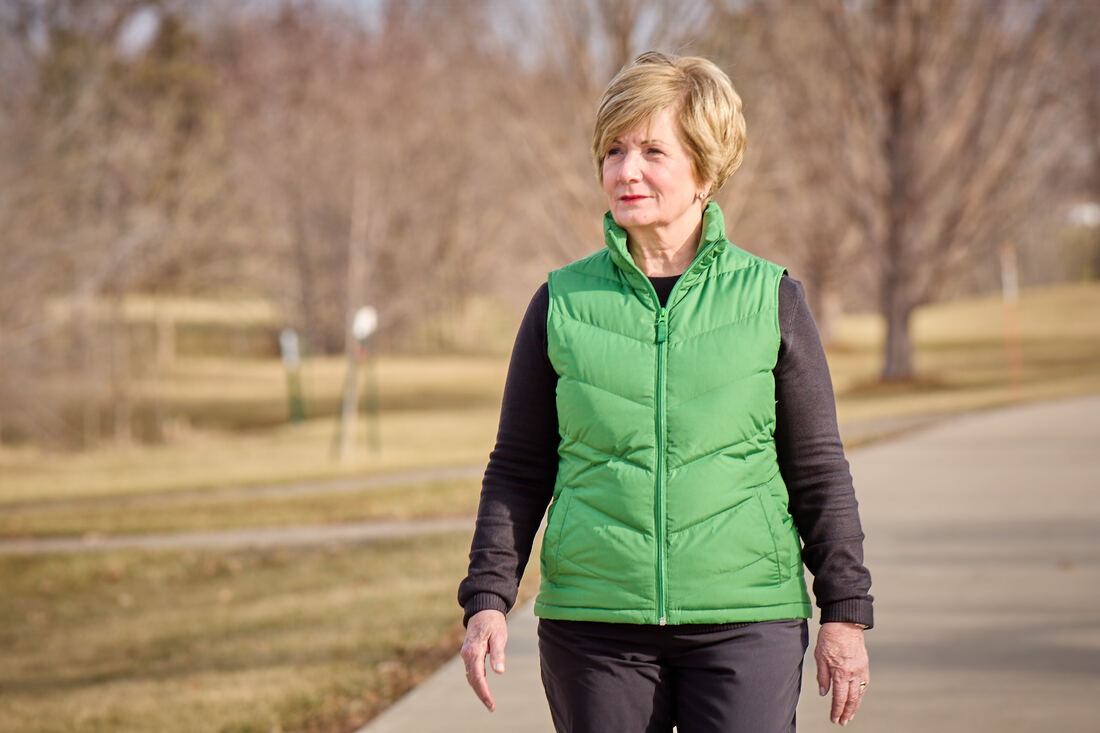 Barb Schemmel walking outdoors.jpg