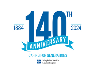 St. Luke’s 140th Anniversary graphic