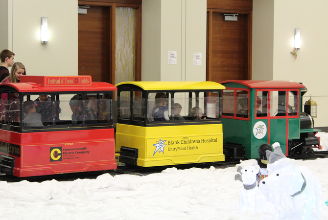 Festival of Trees Train.JPG