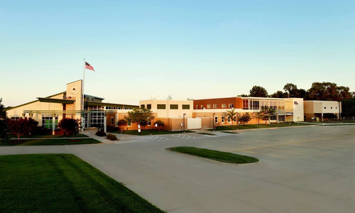 Allen College Building Exterior