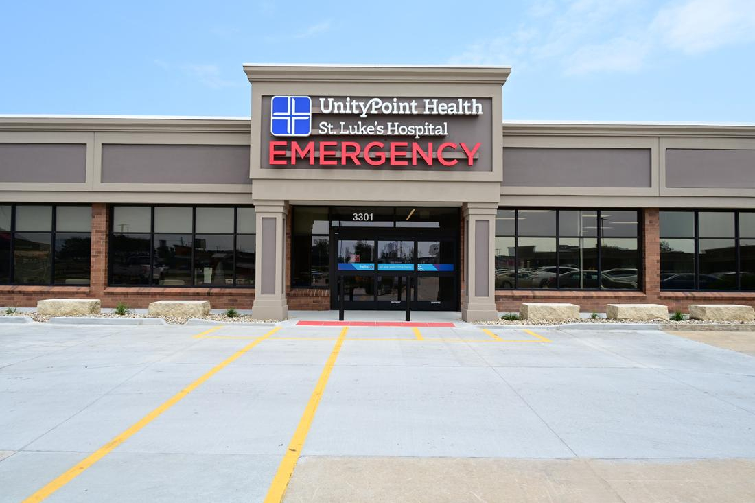 St. Luke's Hospital Marion Emergency Department Exterior.jpg