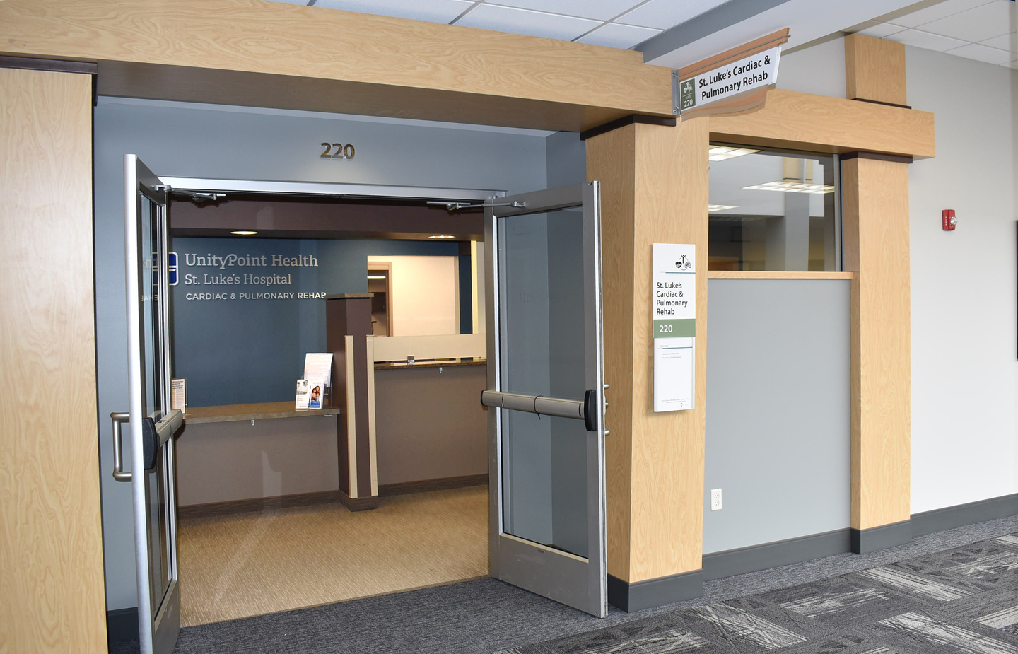 St Lukes Cardiac Rehab entrance.PNG