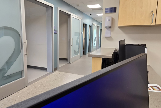 Allen College Sim Lab Nurses Station.jpg